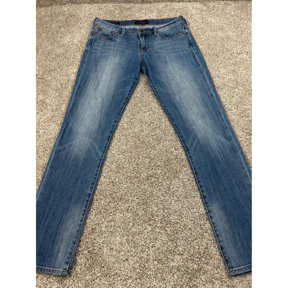 Lucky Brand Sweet N Straight Jeans Womens 6/28 Medium Wash Blue Denim #0823